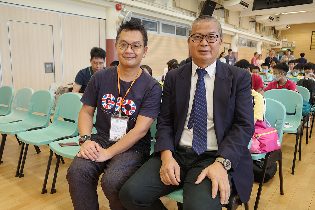 今屆比賽有幸邀請到長春社教育經理鄧俊賢先生及可觀中心郭志泰校長任頒獎禮嘉賓。